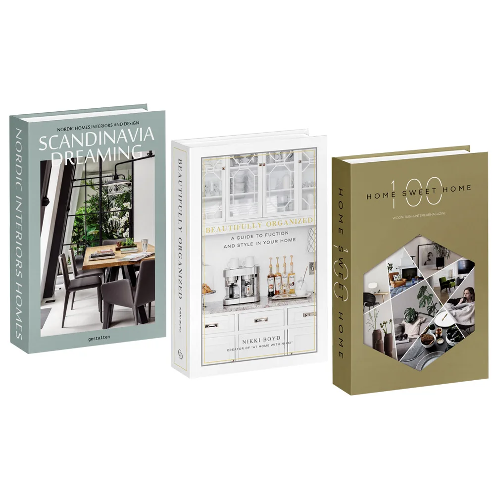 3個/ロット シミュレーションブック 装飾用 高級ホームデコ - Quiet Luxury Lifestyle のレビューと価格