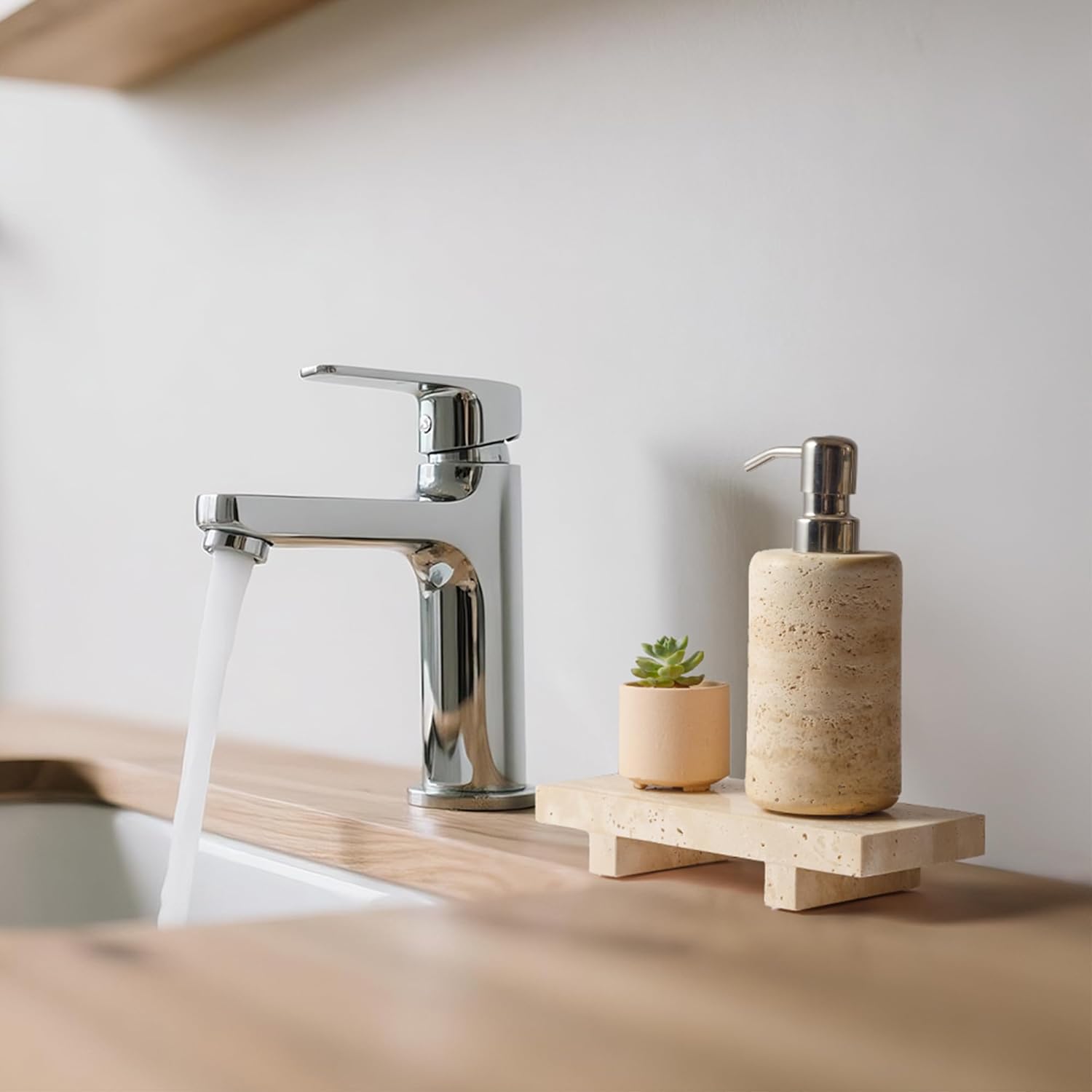 トラバーチン製フット付きトレイ キッチンシンク、バスルームカ - Marble Serving Board のレビューと価格