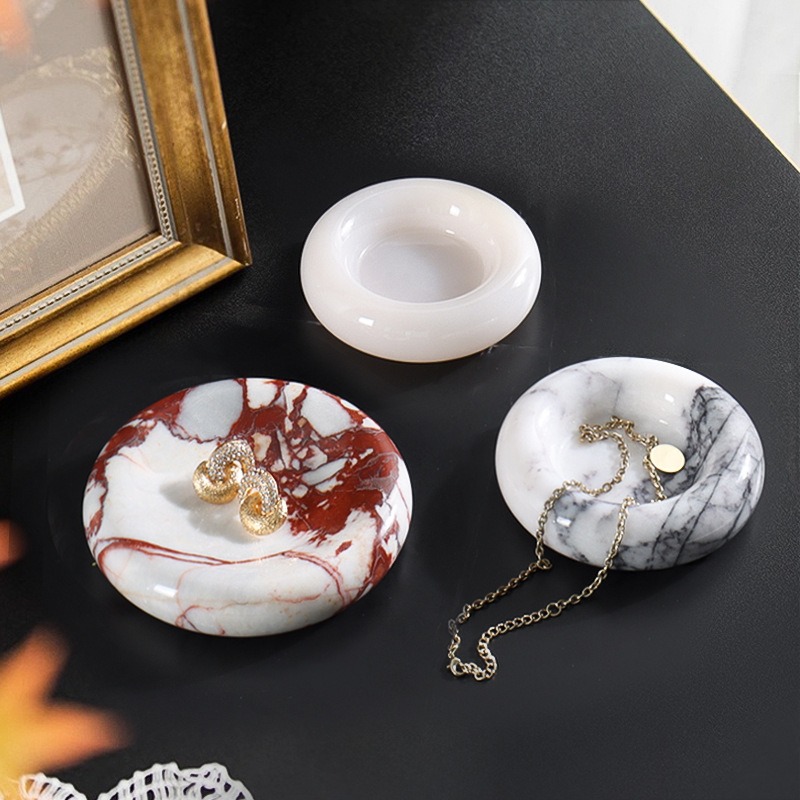 フランスの侘び寂び天然大理石トレイ、多用途オーガナイザー＆ジ - Marble Serving Board のレビューと価格