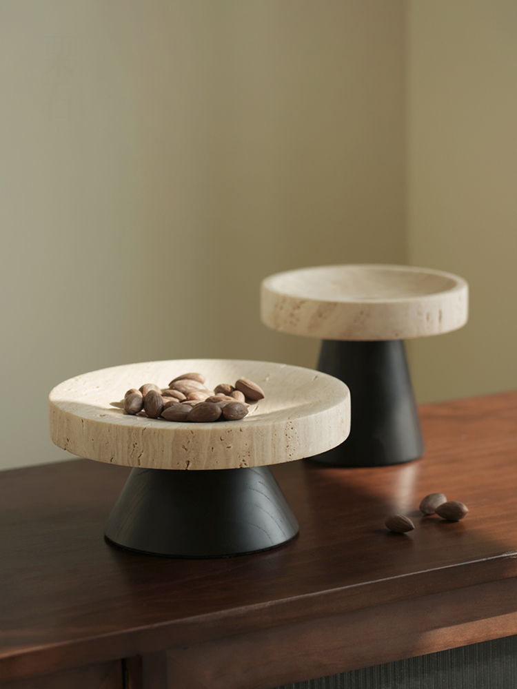 スタンド付き大理石トレイ,サラダパン,フルーツ,スタンド付き - Marble Serving Board のレビューと価格