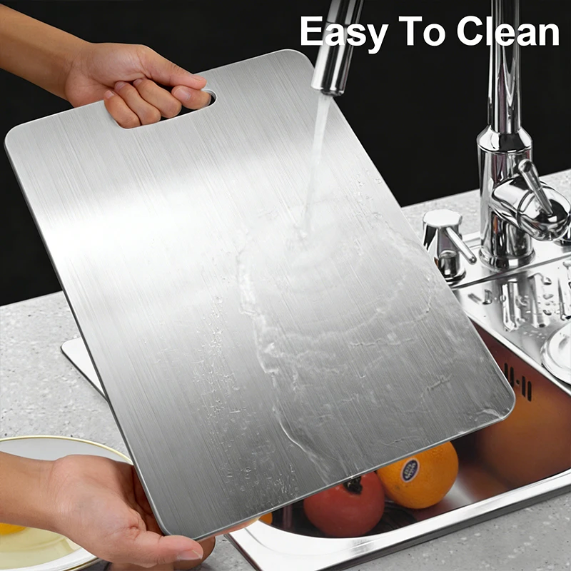 チタン製ステンレスキッチンボード316鋼厚板両面食品グレード - Marble Serving Board のレビューと価格