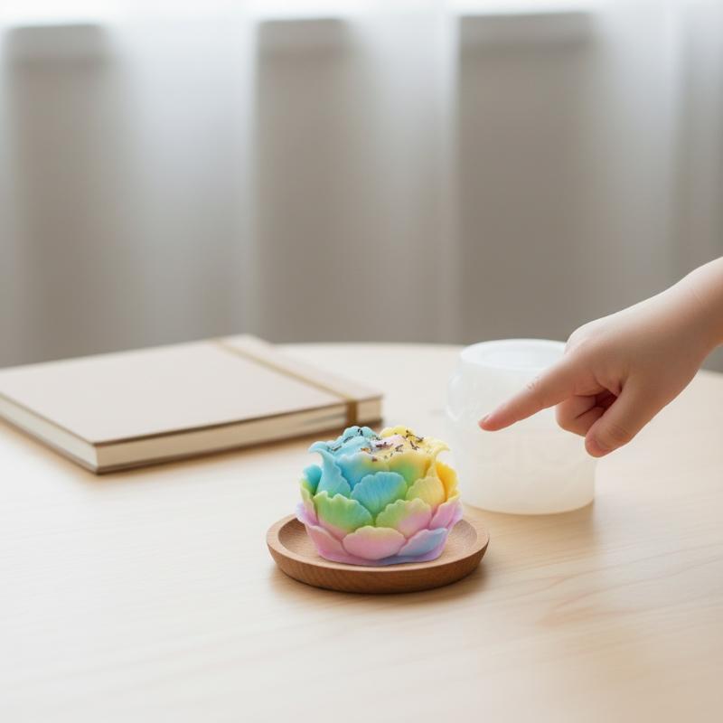 3D手作り牡丹の花の鉢シリコンモールド DIYライトラグジュ - Quiet Luxury Lifestyle のレビューと価格