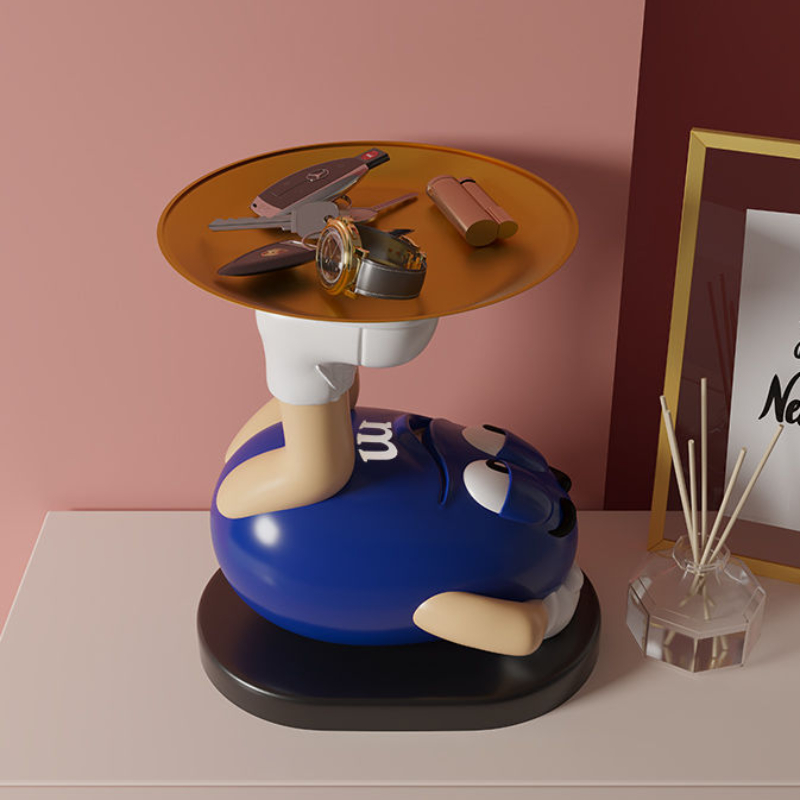 クリエイティブな卓上トレイの装飾品、リビングルームの収納、モ - Quiet Luxury Lifestyle のレビューと価格