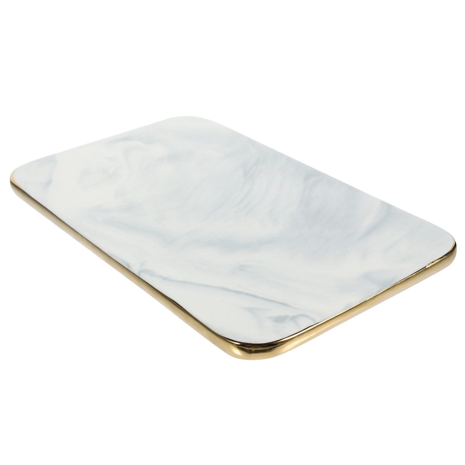大理石模様のセラミック製トレイ。上品で多機能。キッチン用、果 - Marble Serving Board のレビューと価格